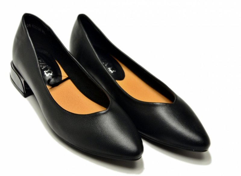 Baleriny 39 czarne VINCEZA 62280 półbuty