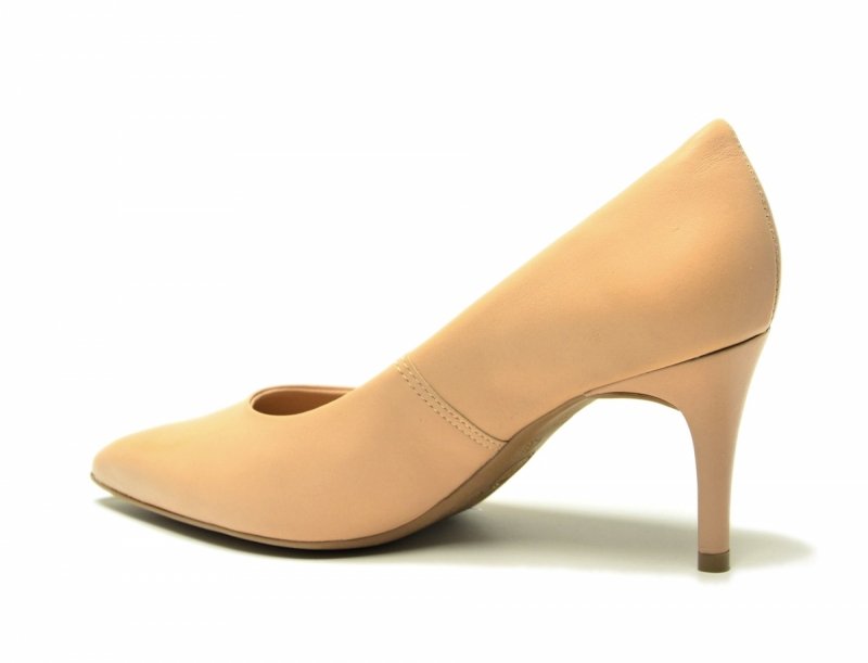 Czółenka 39 szpilki BOTTERO skóra beż 353721 beżowe