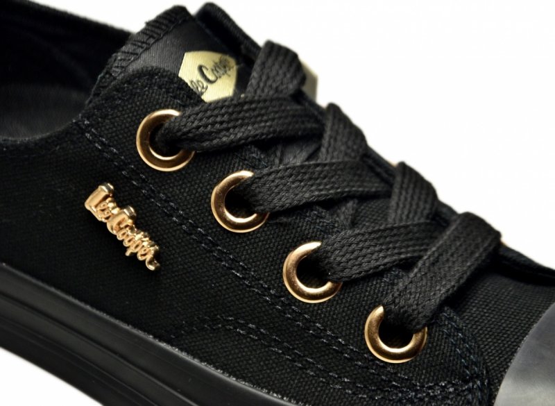 Trampki czarne 40 LEE COOPER 4069 półbuty