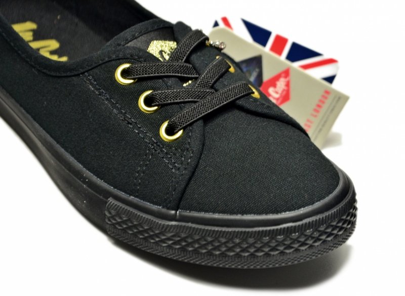 Trampki 41 czarne LEE COOPER 4045 półbuty baleriny sportowe