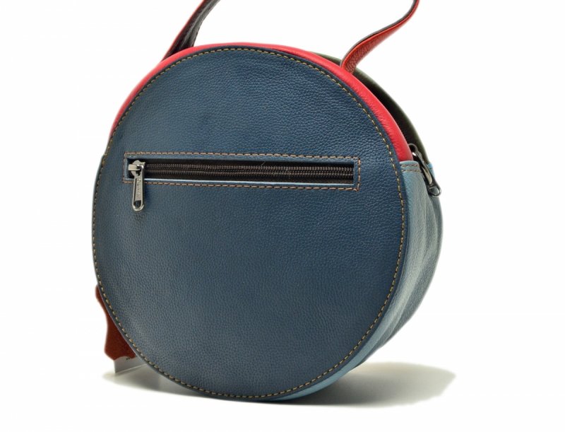 Torebka listonoszka OLIVKA skóra kolorowa skórzana 100013