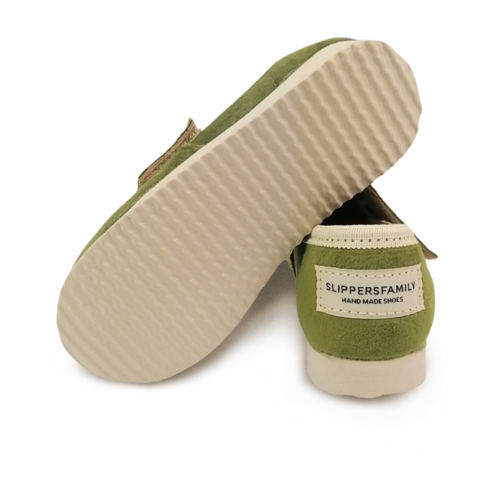 Buty dla dzieci Slippers Family Basic Olive