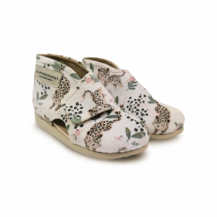 Kapcie dla dzieci Slippers Family Cheetah