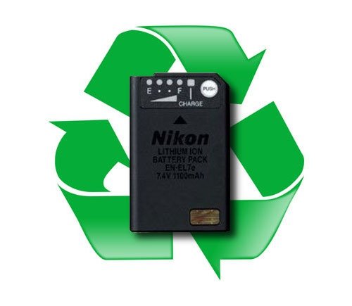 regeneracja akumulatora NIKON EN-EL7 i EN-EL7e - Nikon Coolpix 8400, 8800