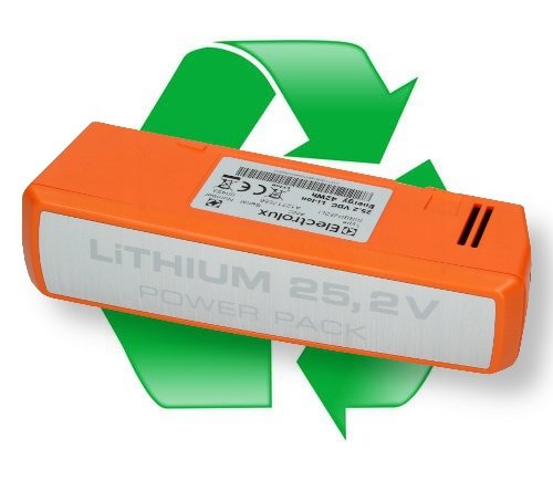 Electrolux SIRBP252LI ANC A12717556 25,2VDC Li-ion Energy 42Wh Lithium 25,2V Power Pack