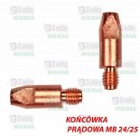 KOŃCÓWKA PRĄDOWA MB24/25 Ø1,6 mm 