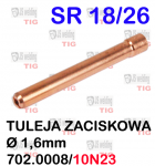 TULEJA Ø1.6MM WP26 SR26.SR18 