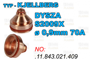 DYSZA S2009X - ø 0,9mm 70A-.11.843.021.409