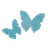 Motylki cukrowe niebieskie komplet 8x14 szt.