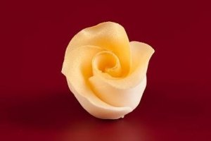 Róża mała 22 szt. złota