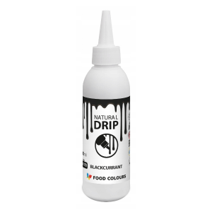 Naturalny DRIP polewa do tortów deserów CZARNA 100ml