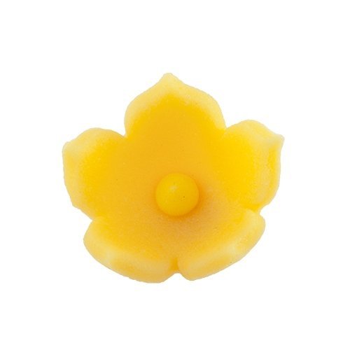 HOKUS - Kwiatek firmowy żółty - Kwiaty cukrowe 8 x 10 szt.
