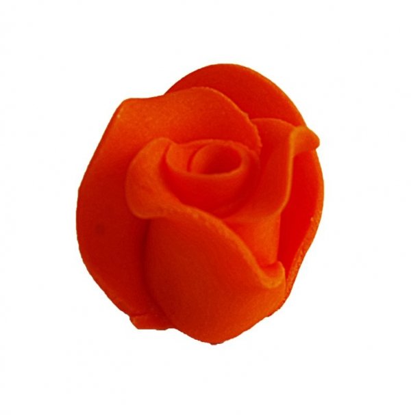 Róża duża 22 szt. pomorańczowa