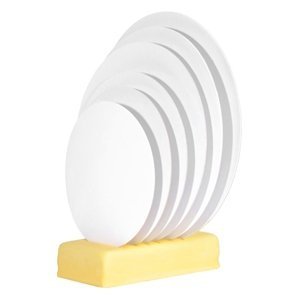 Modecor - Podkład okrągły pod tort fi 40 cm biały