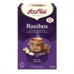 Słodka, rozgrzewająca herbata WYKWINTNY ROOIBOS, Yogi Tea, 17x1,8g