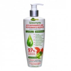 Ziołowy Szampon do Włosów Farbowanych lub Rozjaśnianych, Adverso, 250ml