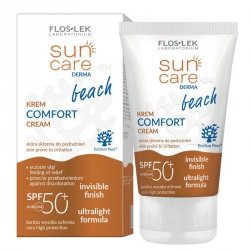 FLOSLEK Sun Care Derma Beach Krem do twarzy i ciała Comfort SPF50+  50ml
