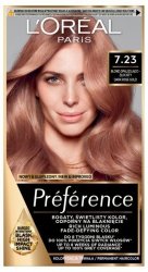 LOREAL Preference Farba do włosów 7.23 - Blond Opalizujący Złocisty 1 op.