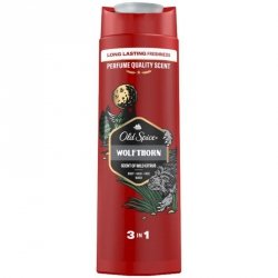 OLD SPICE Wolfthorn Żel pod prysznic i szampon dla mężczyzn 3w1 400 ml