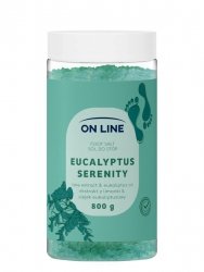 ON LINE Sól do stóp Eucalyptus Serenity 800 g