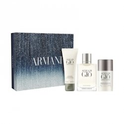 GIORGIO ARMANI Acqua di Gio Zestaw Woda toaletowa 100 ml + Żel pod prysznic 75 ml + Dezodorant w sztyfcie 75 g