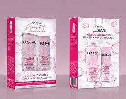 LOREAL ELSEVE Zestaw Glycolic Gloss Szampon + Odżywka