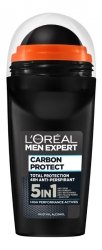 LOREAL Men Expert Dezodorant roll-on Carbon Protect 5w1 48H 50ml