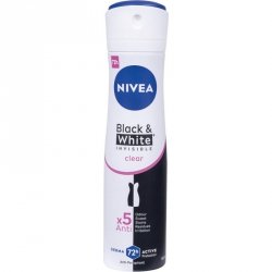 NIVEA DEO Spray damski Black&white invisible Clea&