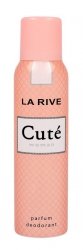 LA RIVE Cute Dezodorant pefrumowany w sprayu dla kobiet 150 ml