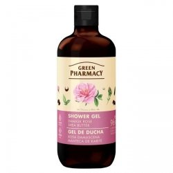 GREEN PHARMACY Multi Żel pod prysznic Róża damasceńska i Masło shea, 500ml