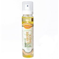 Organic Sweet Almond Oil, Alepia, 100ml