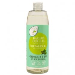 Żel pod prysznic ZIELONE JABŁKO, z ekologicznym hydrolatem z zielonej herbaty, Pierpaoli Biocontè, 400ml