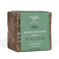 Mydło 100% Oliwkowe Aleppo  - Pure Olive Najel, 190g