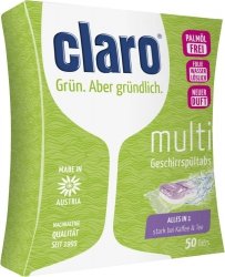 Claro Multi Tabletki do zmywarki, 50 sztuk