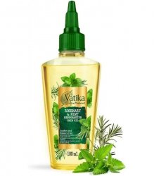 Olejek do włosów Rozmaryn Mięta Rosemary&Mint, VATIKA DABUR, 100ml