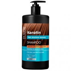 DR. SANTE Keratin Szampon do włosów matowych i łamliwych, 1000ml