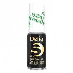 Delia Cosmetics Vegan Friendly Emalia do paznokci Size S nr 231 Black Orchid  5ml
