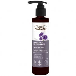 Bakuchiol i Postbiotyki Żel do mycia twarzy, Green Pharmacy, 200ml