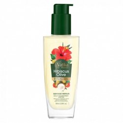 Olejek Rytualny do Włosów z Hibiskusem i Oliwą, Dabur Vatika Naturals, 100ml