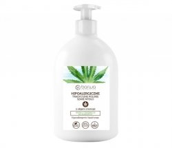 BARWA Hipoalergiczna Mydło w płynie tradycyjne polskie szare - z olejem z konopi  500ml