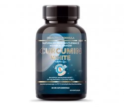 Kurkumina Curcumin White, Intenson, 60 kapsułek