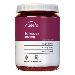 Echinacea Jeżówka purpurowa 400 mg Vitaler’s, 60 kapsułek