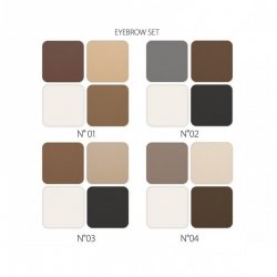 REVERS Cienie do brwi Eyebrow Set Profesional Stylist nr 03  4.5g