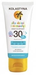KOLASTYNA Krem ochronny dla dzieci i niemowląt SPF30  75ml