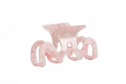 DONEGAL Klamra do włosów - Wave różowa (FA-5766)