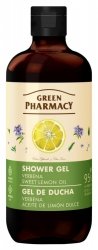 GREEN PHARMACY Żel pod prysznic - Werbena +Olejek ze słodkiej cytryny 500 ml
