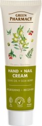 GREEN PHARMACY Krem do rąk i paznokci Oliwa z oliwek i Jagody goji 100 ml