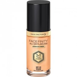 Max Factor Facefinity All Day Flawless 3w1 kryjący podkład w płynie W70 Warm Sand