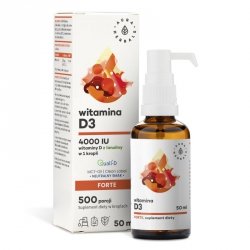 AURA HERBALS Witamina D3 4000 IU z MCT krople 50 ml
