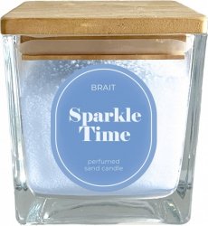 BRAIT Świeca piaskowa Sparkle Time 130 g